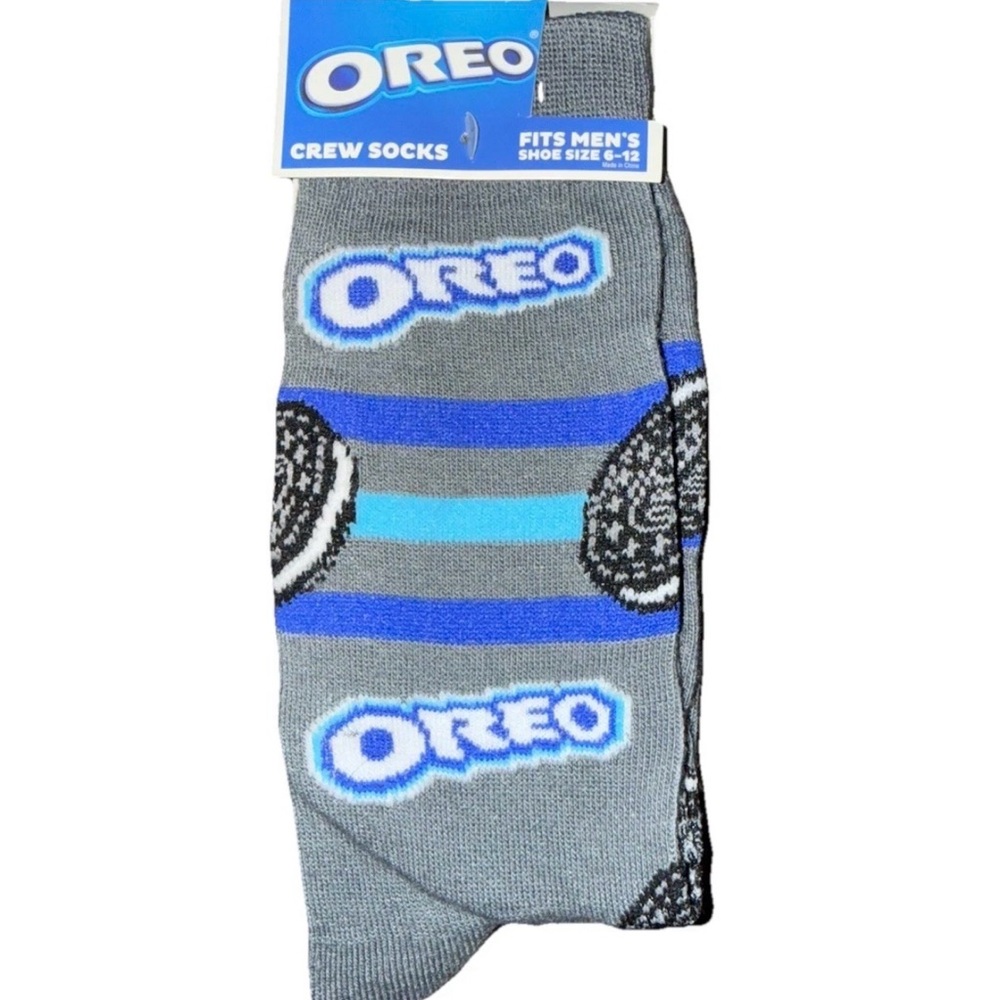 Oreo Novelty Crew Socks Men’s Size 6-12